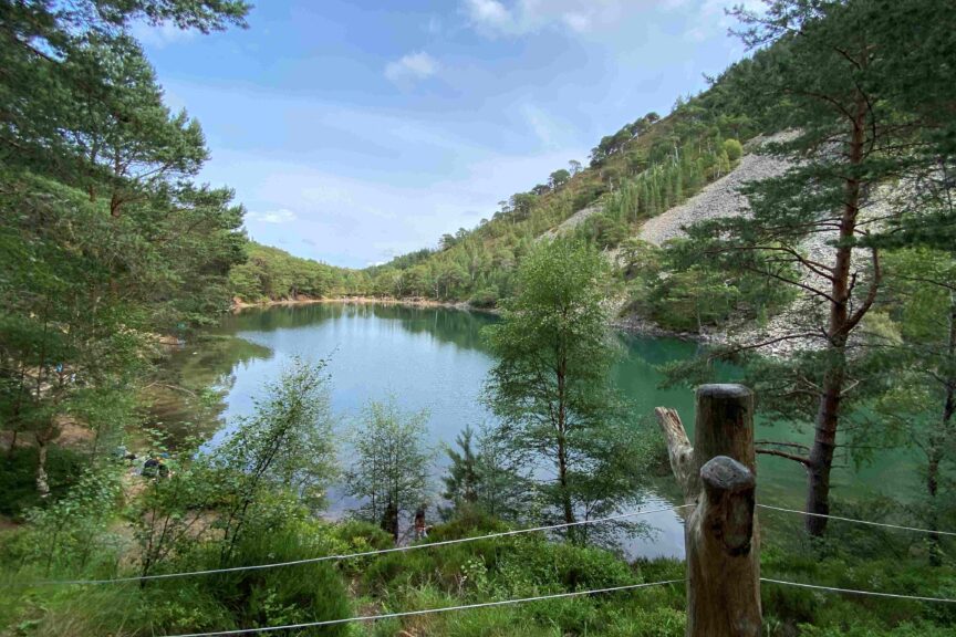 The Green Lochan summer